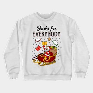 Book Lover Ugly Christmas Sweater Crewneck Sweatshirt